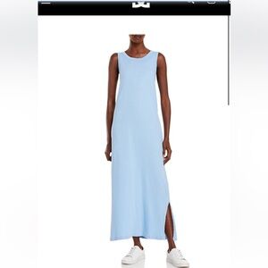 Current Elliot long tank dress (1) light blue muscle tee dress